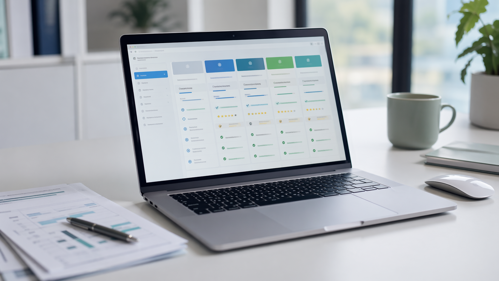 Interface d'un outil de comparaison des primes d'assurance maladie en Suisse